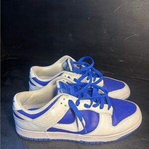 Blue and White Men's Sneakers dunks